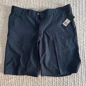 Adidas navy men’s golf shorts size 32. NWT